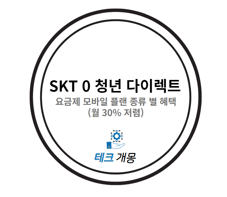 SKT 0 청년 다이렉트 요금제