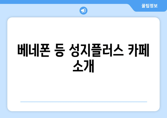 베네폰 등 성지플러스 카페 소개