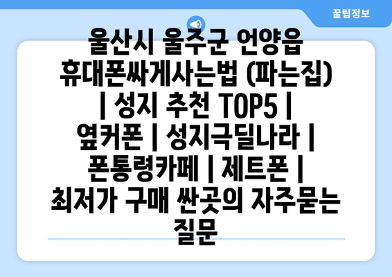 울산시 울주군 언양읍 휴대폰싸게사는법 (파는집) | 성지 추천 TOP5 | 옆커폰 | 성지극딜나라 | 폰통령카페 | 제트폰 | 최저가 구매 싼곳