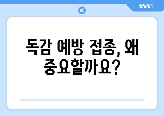 독감 예방 접종, 궁금한 모든 것| 가격, 절차, 중요성 | 건강 정보, 예방 접종 가이드