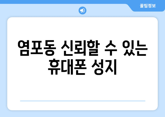 염포동 신뢰할 수 있는 휴대폰 성지