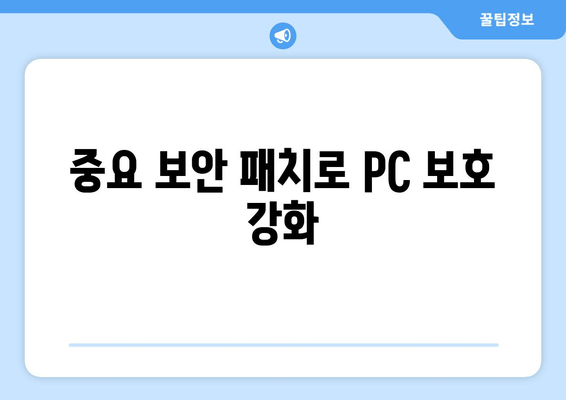 Windows 11 23H2 업데이트| 중요 보안 패치 및 주요 개선 사항 | Windows 11, 23H2, 업데이트, 보안, 패치