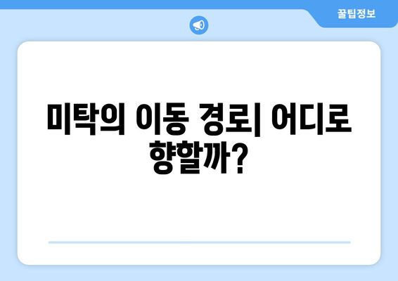 태풍 미탁, 예상 경로와 피해 가능성 | 실시간 정보 및 대비책