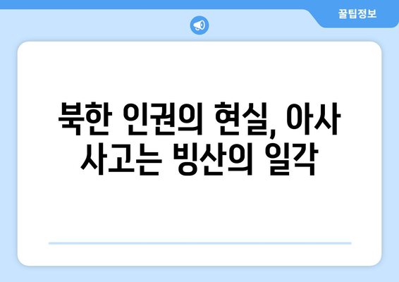 탈북민 모자의 비극| 아사 사고, 그들의 삶과 죽음의 진실 | 탈북, 아사, 북한, 인권, 슬픔