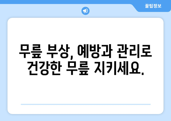 반월상 연골 파열 vs 십자인대 파열| 어떤 치료가 필요할까요? | 무릎 부상, 치료 방법, 재활