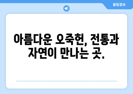 강릉 오죽헌| 신사임당과 율곡 이이, 역사와 문화가 살아 숨 쉬는 곳 | 강릉 가볼만한 곳, 역사 유적지, 한국 문화