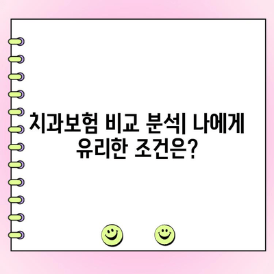 내 보험료는 얼마? 똑똑하게 알아보는 가성비 좋은 치과보험 금액 구성 | 치과보험 비교, 보장 분석, 보험료 계산