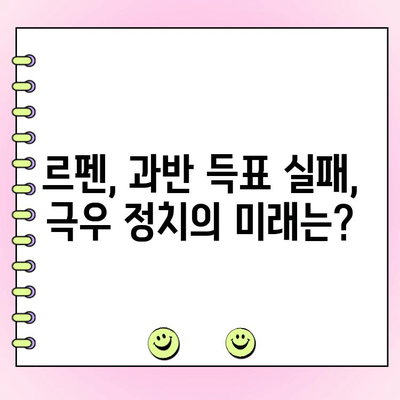 프랑스 결선투표| 극우 RN 과반 실패, 불확실성 해소될까? | 프랑스 대선, 마린 르펜, 에마뉘엘 마크롱, 정치 분석