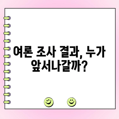 국민의힘 전당대회 제4차 토론 중계 & 여론 조사 결과 분석 | 주요 쟁점 및 당 대표 후보 지지율 변화