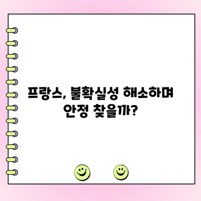 프랑스 결선투표| 극우 과반수 실패, 불확실성 해소 | 마크롱 재선, 정치적 의미와 앞으로의 전망