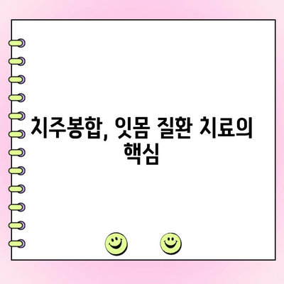 치주봉합으로 잇몸 질환 이겨내는 방법| 치료 과정과 주의 사항 | 잇몸 질환, 치주 질환, 치주봉합, 치료, 관리