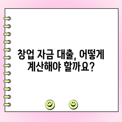 법인 창업, 자금은 얼마나 필요할까요? | 창업자금 대출 계산 가이드, 필요 자금 산정, 성공적인 사업 시작