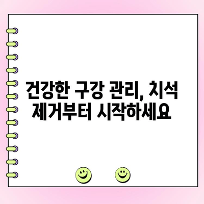 치석 제거, 치주 질환 예방의 지름길|  효과적인 치석 관리법 | 치주염, 잇몸 건강, 구강 관리