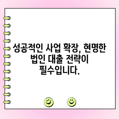 신규 법인 대출 정책 자금, 현명하게 받는 방법| 성공적인 사업 확장을 위한 완벽 가이드 | 법인 대출, 자금 조달, 사업 확장, 성공 전략