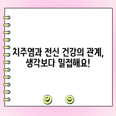 치주염의 숨겨진 위험| 초기 증상과 예방법 | 치주염, 잇몸 질환, 구강 건강