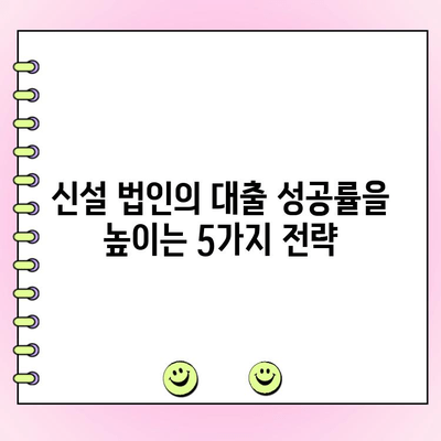 신설 부동산 임대법인, 대출 심사 통과를 위한 핵심 전략 5가지 | 부동산 임대, 법인 대출, 심사 기준, 성공 전략
