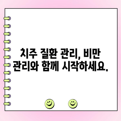 치주 과다 성장과 비만| 연관성과 관리 방법 | 구강 건강, 체중 관리, 치주 질환