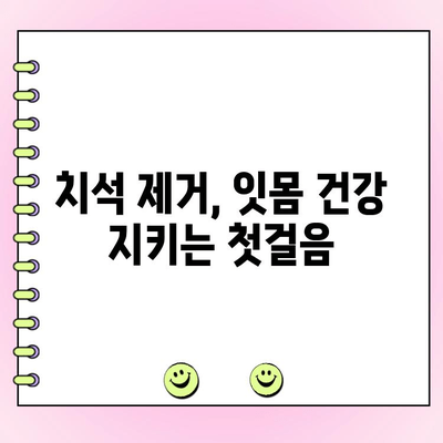 치석 제거로 잇몸 건강 지키는 5가지 방법 | 잇몸 질환 예방, 치석 관리, 건강한 치아