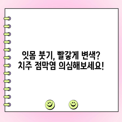 치주 점막염이란? 원인, 증상, 치료법 총정리 | 치주 질환, 잇몸 질환, 구강 관리