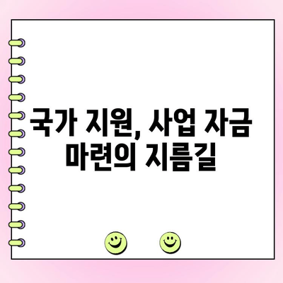 신규 법인사업자, 국가 자금으로 사업 자금 마련하기 | 정책 자금, 대출 정보, 성공 전략