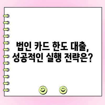 법인 카드 한도 대출, 꼼꼼하게 알아보고 성공적인 실행 전략 세우기 |  법인 카드 대출, 한도, 절차, 순서, 신청, 필요서류