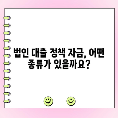 법인 대출 정책 자금, 현명하게 받는 5가지 전략 | 법인 대출, 정책 자금, 자금 조달, 사업자금