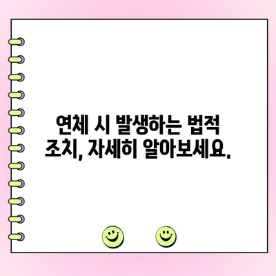 법인대출 연체, 어떤 법적 결과가 있을까요? | 법인대출, 상환 연체, 법적 책임, 대응 방안