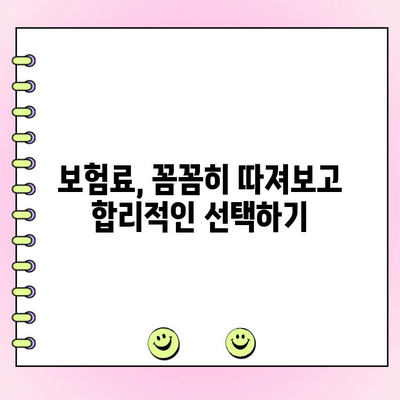 치과보험 비용 구성, 현명하게 알아보기 | 치과보험 비교, 보험료 분석, 합리적인 선택