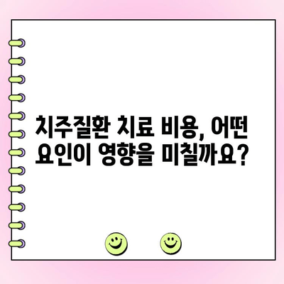 치주질환 진찰 & 치료 비용, 얼마나 들까요? | 치주질환, 비용 안내, 치과 진료