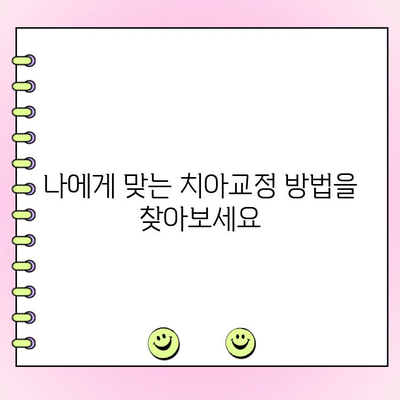 고르지 않은 치아, 이제는 걱정하지 마세요! | 치아 교정| 완벽한 미소를 위한 솔루션