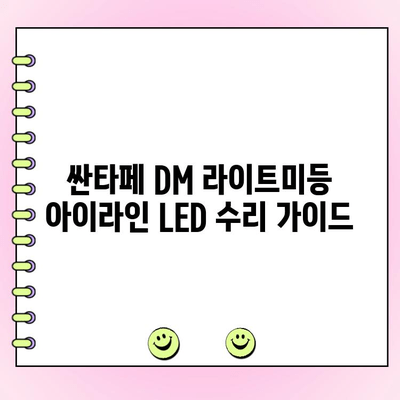 싼타페 DM 라이트미등 아이라인 LED 수리 가이드| 증상별 해결 솔루션 | 싼타페 DM, 라이트미등, 아이라인 LED, 수리, 증상, 해결, 팁