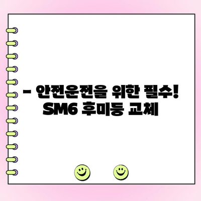 SM6 후미등 양쪽 고장 수리| 대전 LS 모터스에서 해결하세요! | 자동차 정비, 후미등 교체,  SM6 수리