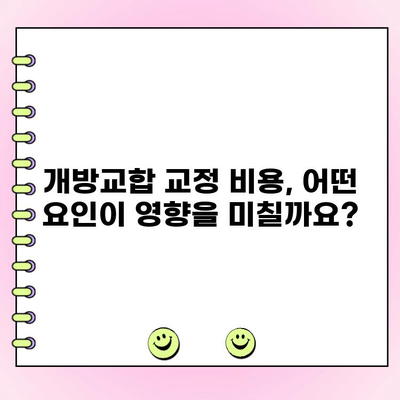 성인 개방교합 교정 비용, 얼마나 들까요? | 개방교합 교정, 비용, 치과, 치료