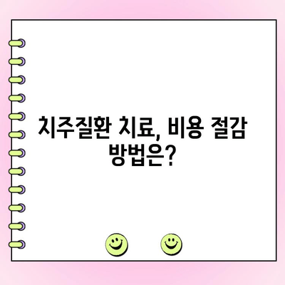 치주질환 치료 비용, 얼마나 들까요? | 치과 치료 비용, 치주질환 치료 가격, 치료 견적